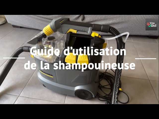 Shampouineuse : nos conseils à suivre pour bien l'utiliser