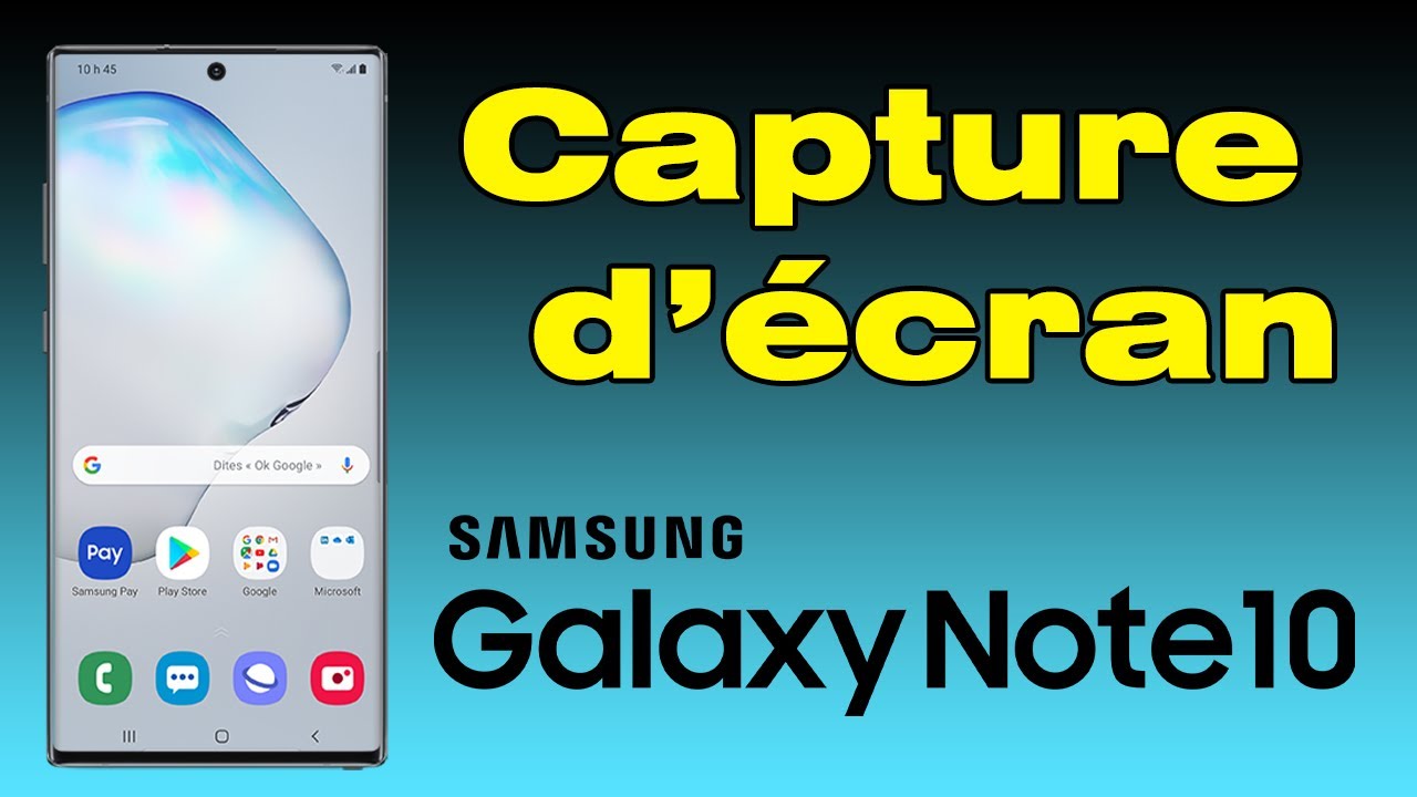 Comment Faire Une Capture D'écran Sur Tablette Samsung Note 10.1