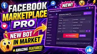 Facebook Marketplace Pro New Bot in Market | Auto Listing, Drafts, Publish & Delete Features