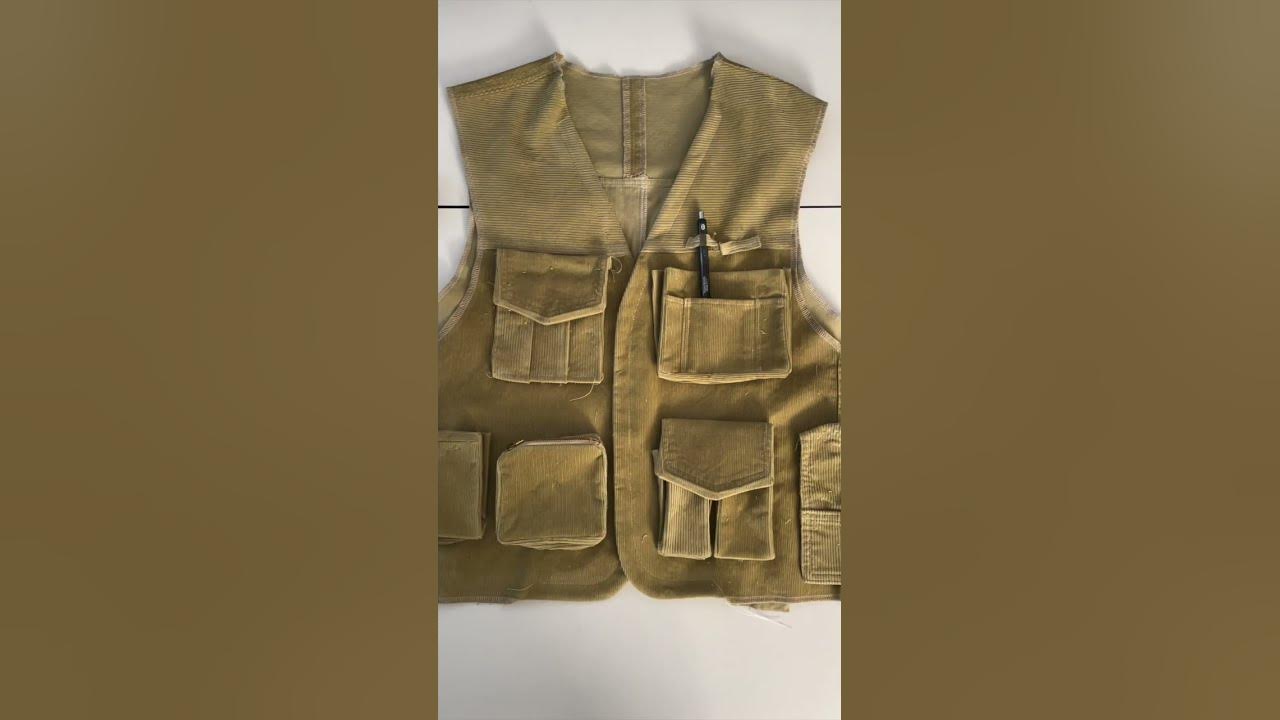 DIY: Utility Vest  #cargovest #utilityvest #cargo #diy