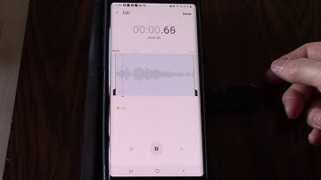 Samsung Galaxy Voice Recorder How to edit your files