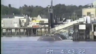 Ssn 674 Uss Trepang At Portsmouth Naval Shipyard 1991