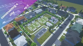 Constructing A City #3 || Suburban Neighborhood || Timelapse