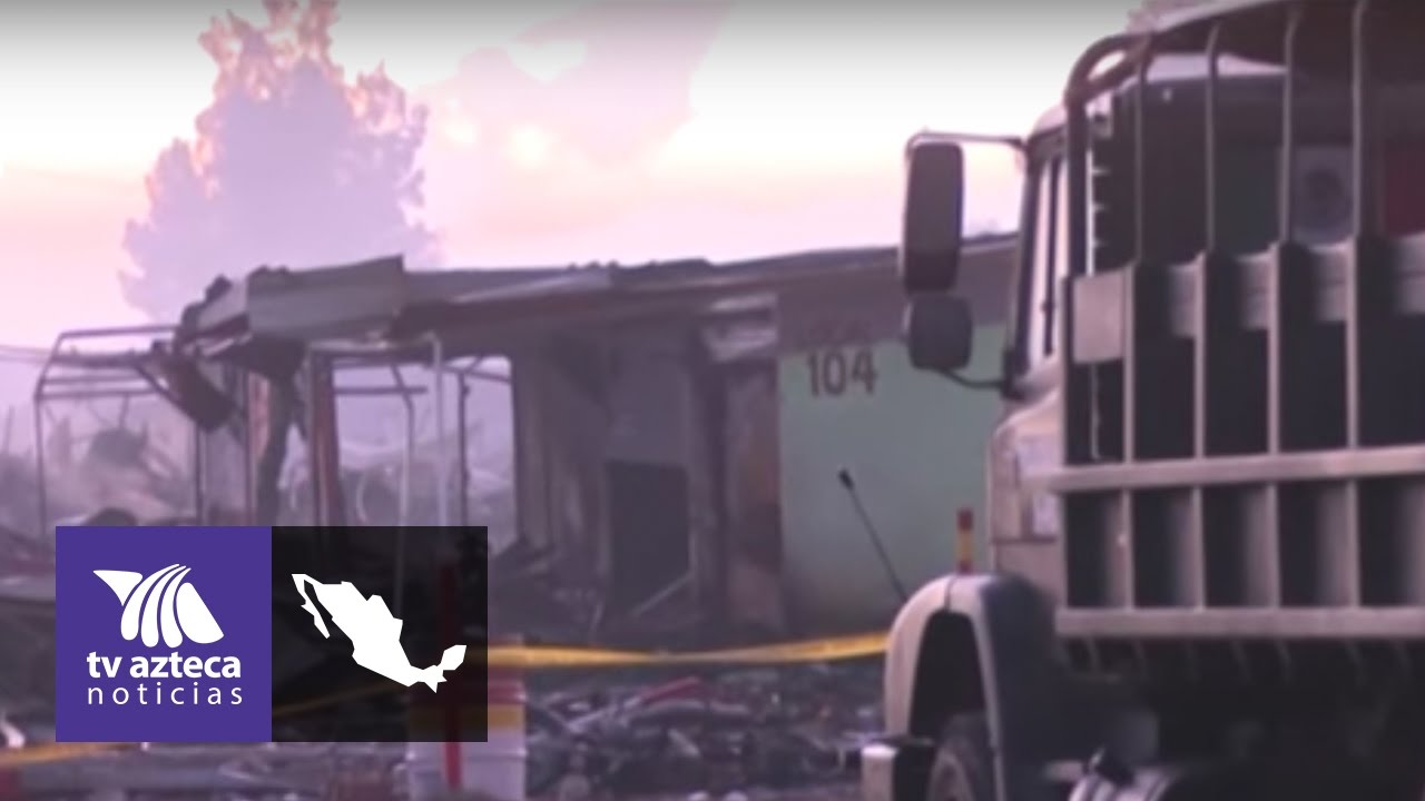 garbanzo flour Porqué explotó mercado de Tultepec