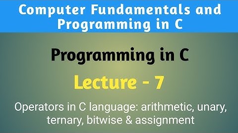 Lecture -7 Computer Fundamentals || MSc Computer Science || MDU Rohtak