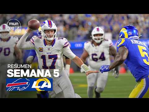 Buffalo Bills vs. Los Angeles Rams | Semana 5 - Temporada NFL 2026 | Resumen en español