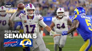Buffalo Bills vs. Los Angeles Rams | Semana 5 - Temporada NFL 2026 | Resumen en español