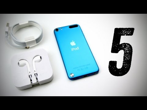 새로운 iPod Touch 5 세대 Unboxing (iPod Touch 5G Unboxing 2012)