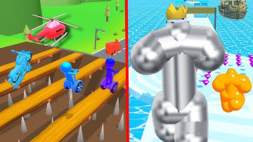 SHAPE SHIFTING vs TALL MAN RUN Gameplay Walkthrough (Android,iOS)