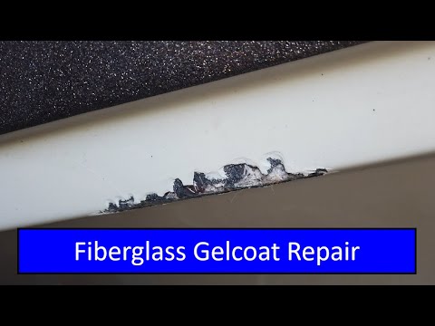 Fiberglass Gel Coat Repair 