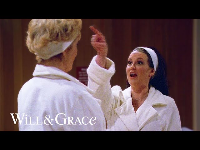 Karen destroying her enemies for 10 minutes straight | Will & Grace class=