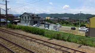 JR東日本E127系 側面展望 長野→篠ノ井(信越本線快速) モトA9編成