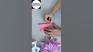 paper snowflakes for Christmas decorations #shortsfeed #youtubeshorts #ytshorts #shorts