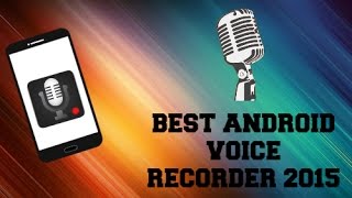 Best 2015 FREE Android Voice Recorder App! screenshot 5