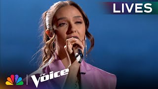 Maddi Jane's Last Chance Performance of 'I'll Never Love Again' by Lady Gaga | The Voice Lives | NBC