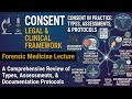 Consent/compliance Types forensic medicine lecture marrow