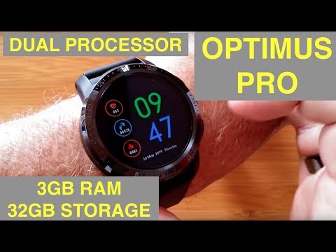 KOSPET OPTIMUS PRO 4G Android 7.1.1 IP67 Waterproof Dual Processor Smartwatch: Unboxing and 1st Look