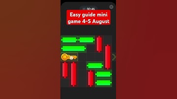 easy guide mini game 4-5 august hamster kombat #challenge #games #hamsterkombat #daily #dailycombo