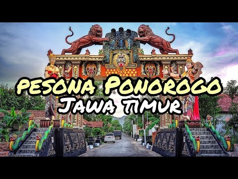 Kota Ponorogo/ Kabupaten Ponorogo 2021 (Drone View) perbandingan ...