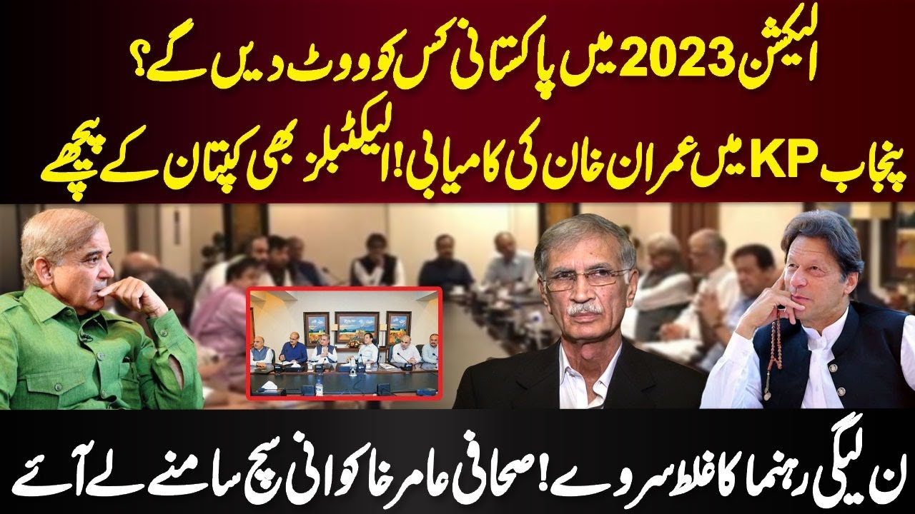 Election 2023 Survey Report || Imran Khan Strong Points In KPK || Amir Khakwani