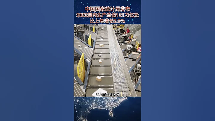 中國2022年GDP達121萬億元，比上年增長3%#china #GDP - 天天要聞