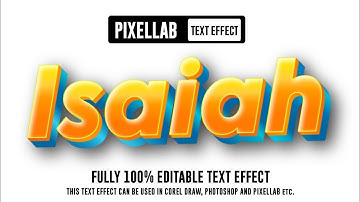 How to Get 100% Fully Editable Text Effect | Step-by-Step Tutorial