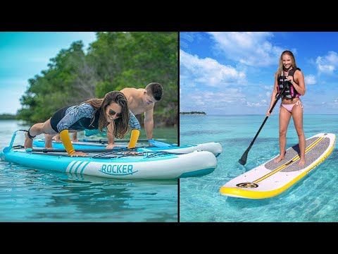 Vidéo: Planches à Pagaie Extra-larges Sur Lesquelles Vous Pouvez Faire Du Rafting, Du Surf Et Faire La Fête