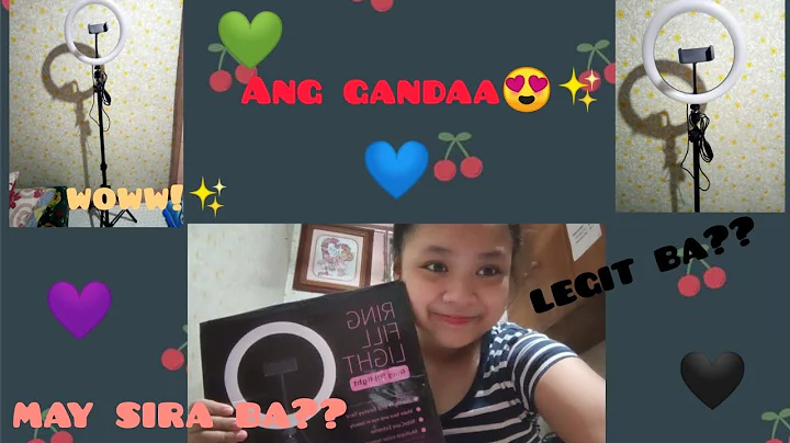 Unboxing My Ring Light || Ahn Jhoyce Vlogs