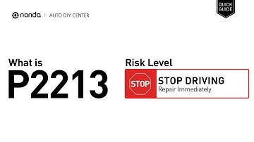 What is P2213 Engine Code [Quick Guide]