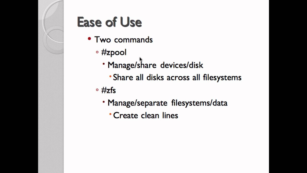 Pools and Datasets - YouTube