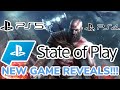 State of Play PlayStation Huge New Game Announcements and Updates ( PS5/PS4) My Predictions!!!