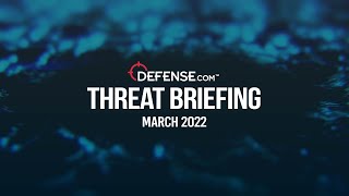 Cybersecurity Threat Briefing - March '22 DDoS Disguises and Mac Hacks