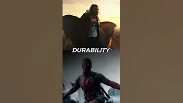 ¿Quién es más fuerte Thor o Deadpool?