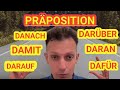 UNDERSTAND the GERMAN DA-WORDS (Damit, daran, darauf, darüber etc)