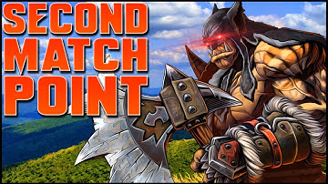 Second MATCH POINT! | WC3 | Grubby