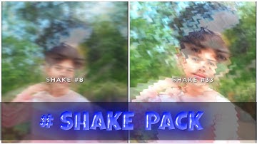 AGGRESSIVE SHAKE PACK 👊💥 preset - XML l  ALIGHT MOTION  l OFFICIAL SANTU EDITZ