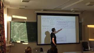 Short course Numerical methods for optimal control”, lecturer Sebastien Gros. Lecture #24
