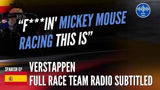 Just keep working keep getting better - Max Verstappen Full Team Radio Spanish GP 2026