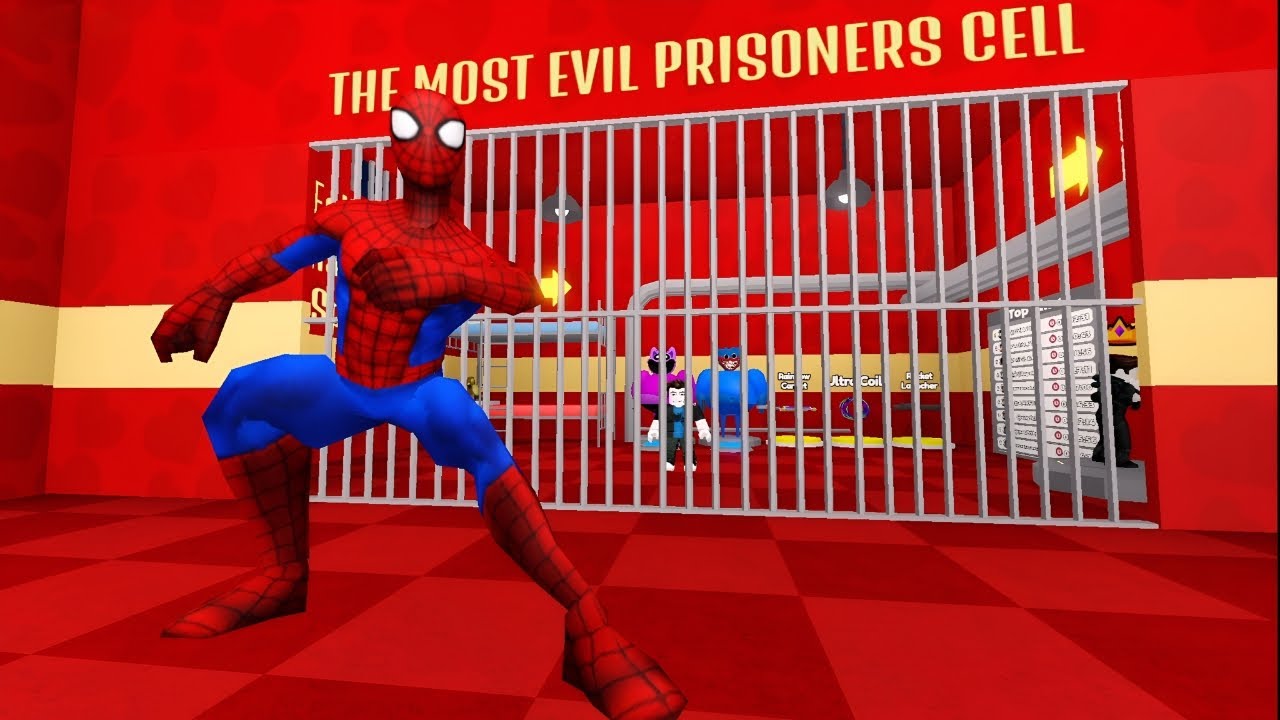 Ultimate Roblox Obby Game: Epic Spider-Man's Prison Run Challenge! 🕷️🏃‍♂️