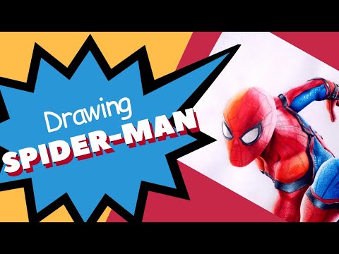 Drawing Spider-Man - YouTube