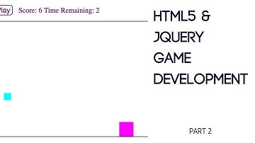 Game Development using HTML5 and jQuery - Part 2
