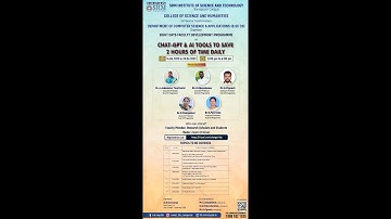 Day 4 - Eight Days FDP on ChatGPT & AI Tools