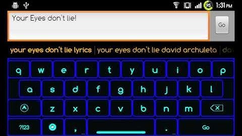 New GingerBread Keyboard for Android