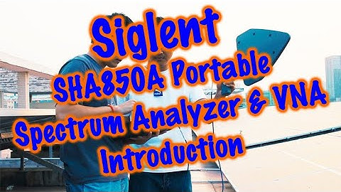 Stay Tuned for the SIGLENT Handheld Spectrum Analyzer SHA850A
