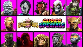 Marvel Contest of Champions: All Character Specials Pt.5