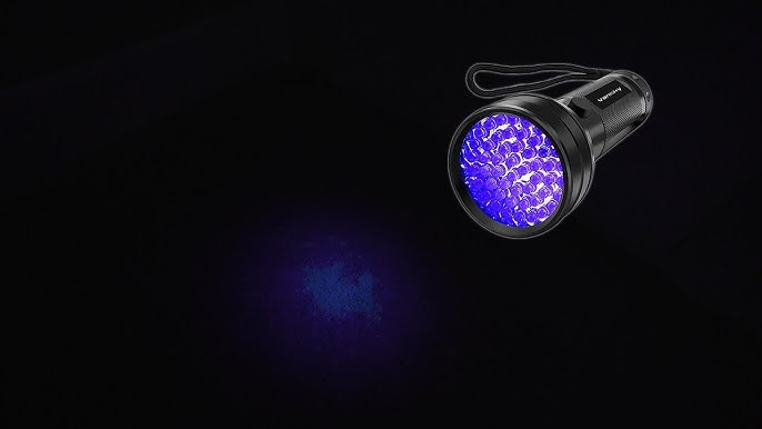 Black Light, 51 LEDs UV Blacklight Flashlights Detector