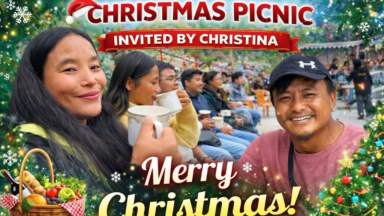 Christmas Picnic 🎄 | Invited by Christina Sakha | Full of Joy & Fun