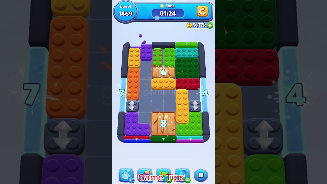 Color Block Jam level 1469 Solution Walkthroug - YouTube