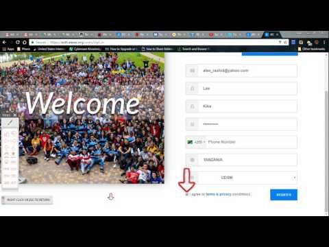 How to sign up on AIESEC Opportunities Portal