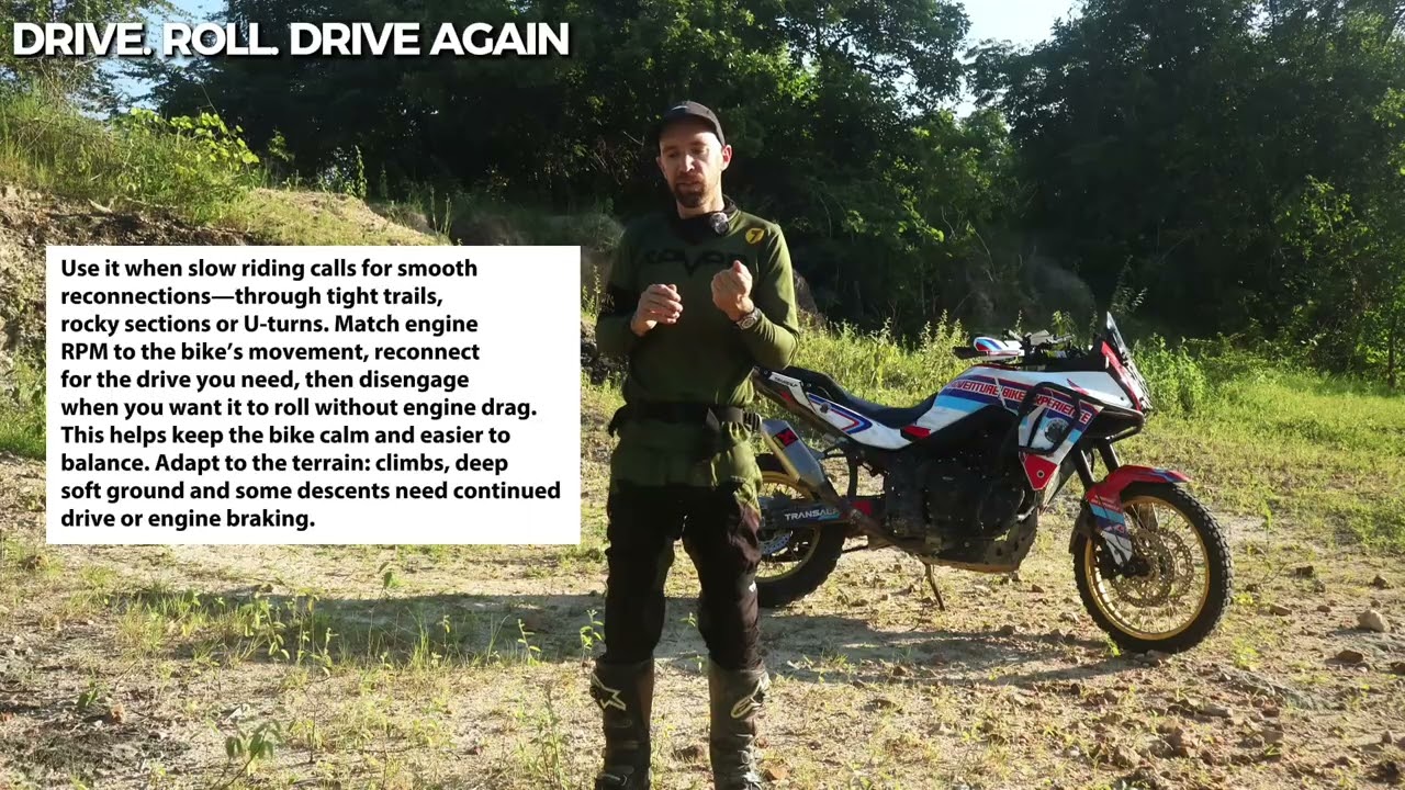 Drive. Roll Technique